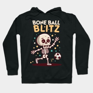 "Bone Ball Blitz." design Hoodie